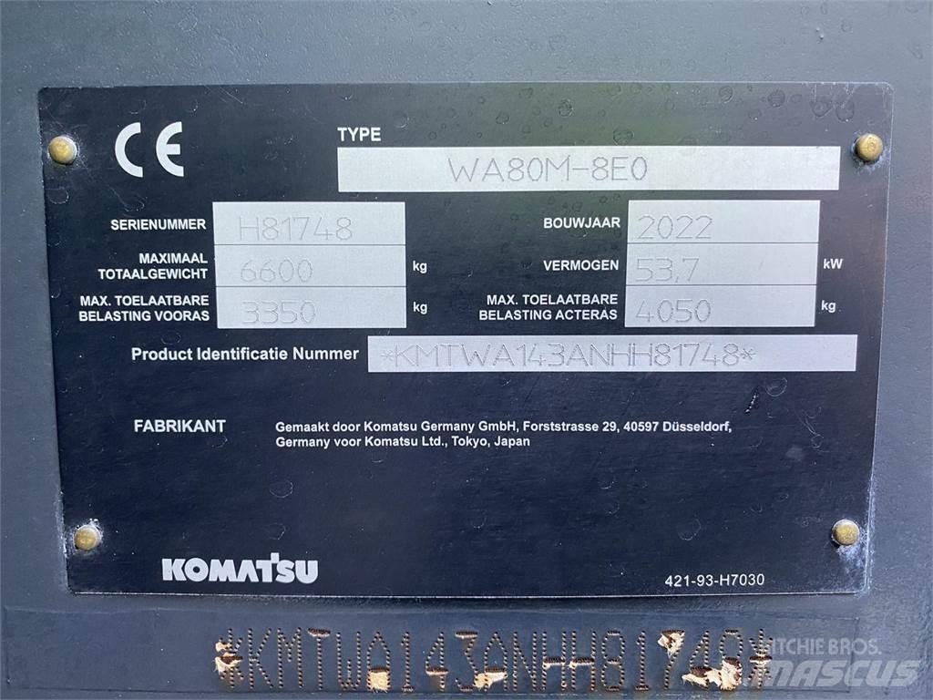 Komatsu WA80M-8EO Cargadoras multifunción