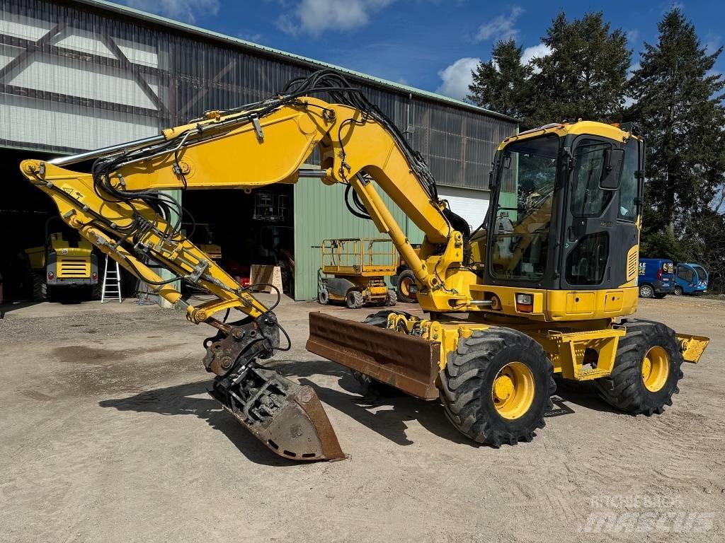 Komatsu PW 98 MR-8 Excavadoras de ruedas