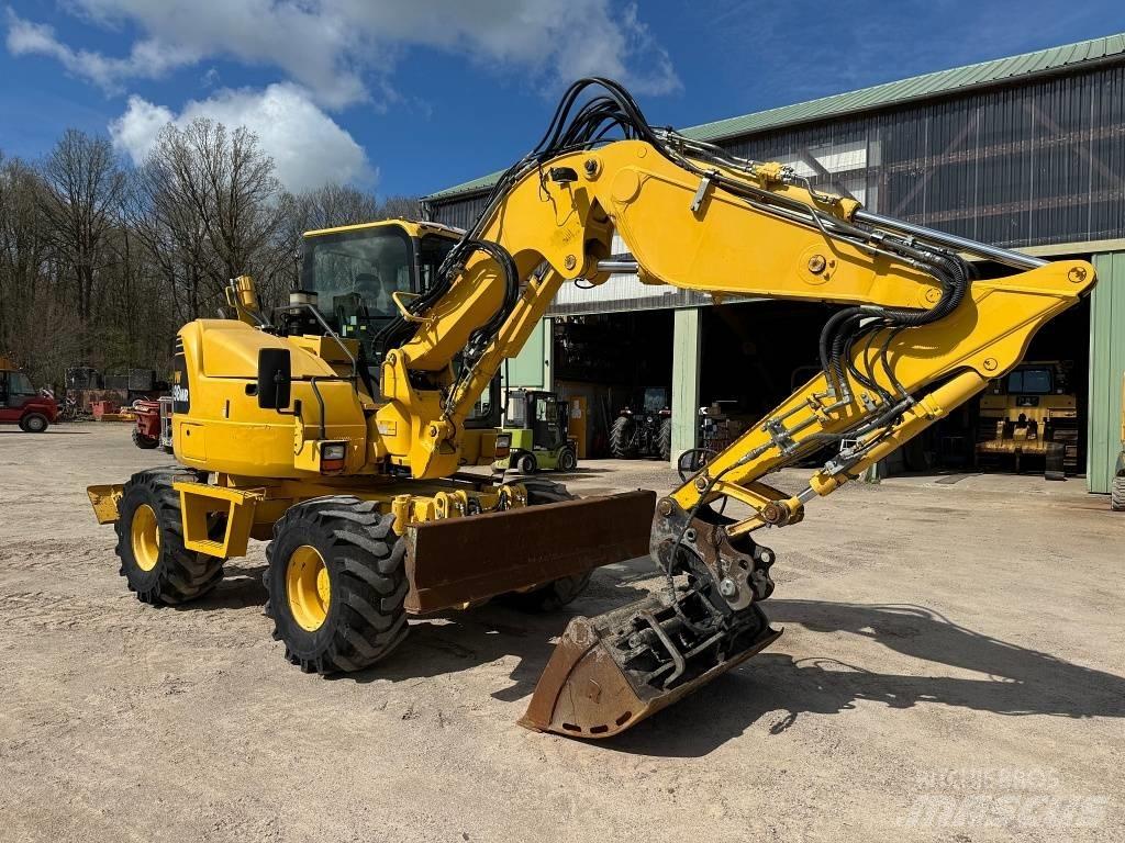 Komatsu PW 98 MR-8 Excavadoras de ruedas