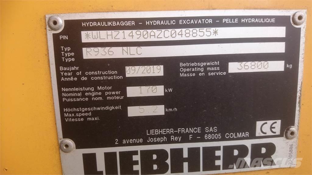 Liebherr R936 NLC Excavadoras de cadenas
