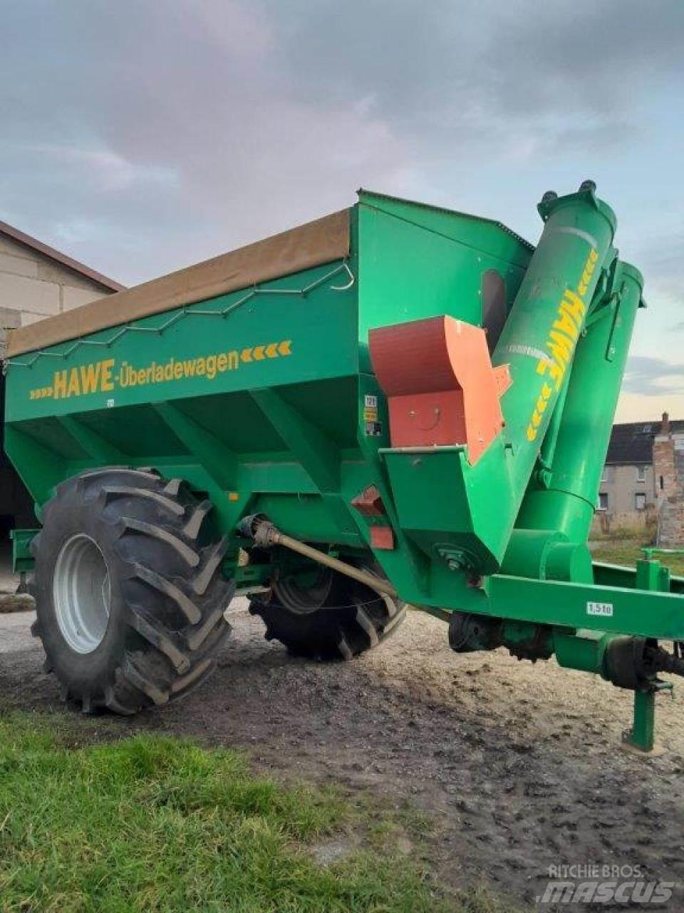 Hawe ULW 1500-E Remolque para grano