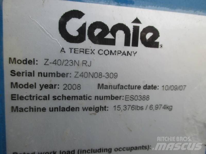 Genie Z 40/23 N RJ Plataforma de trabajo articulada