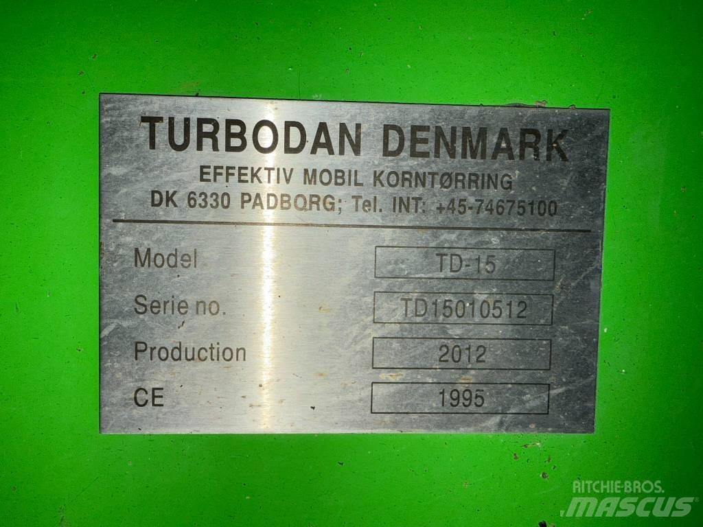 Turbodan TD-15 Secadoras de grano