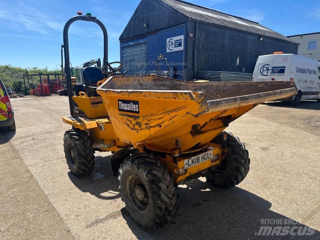 Thwaites 3 tonne Dúmpers de obra