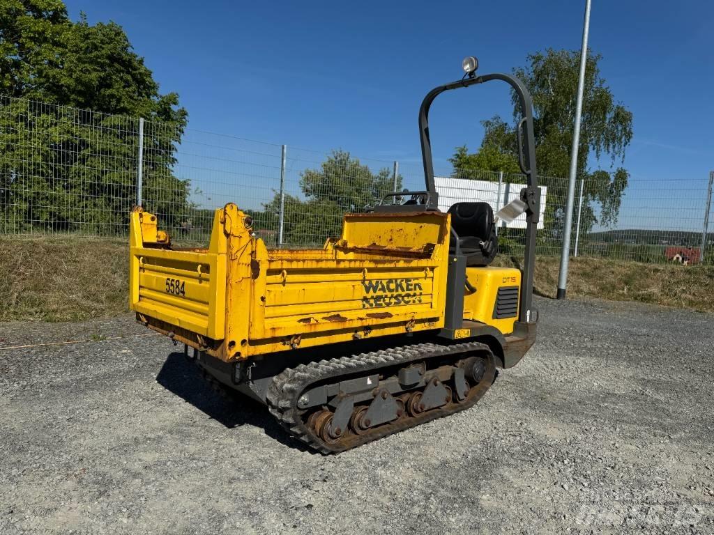 Wacker Neuson DT15 Dúmpers sobre orugas