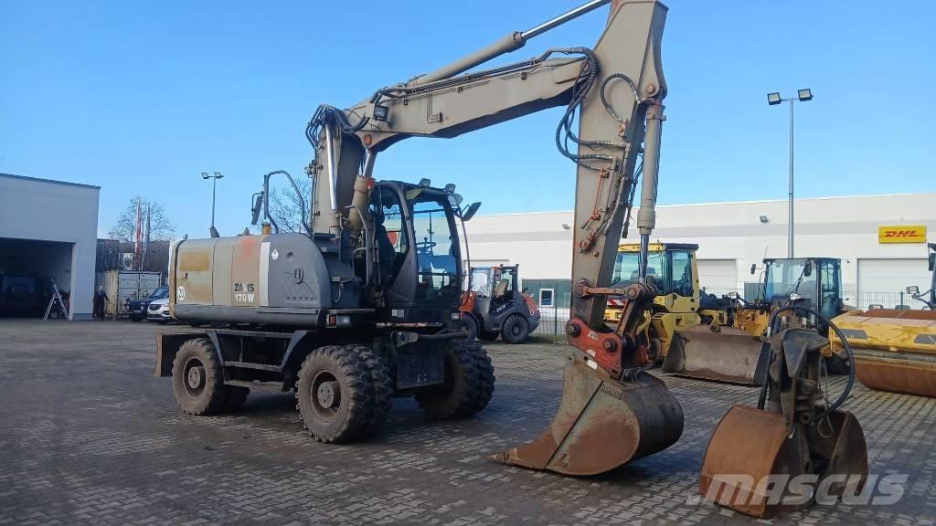 Hitachi ZX 170 W-3 Excavadoras de ruedas
