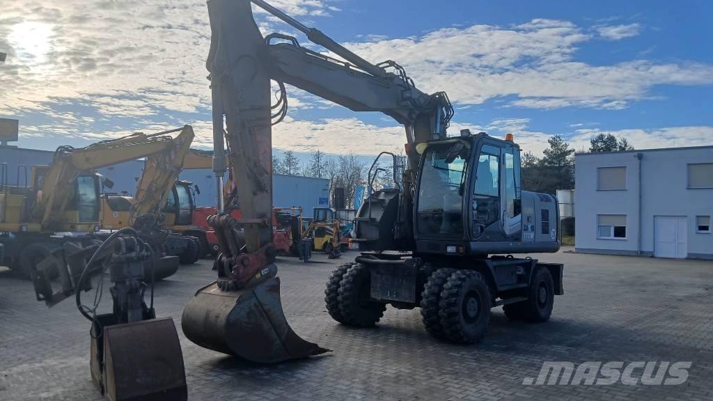Hitachi ZX 170 W-3 Excavadoras de ruedas