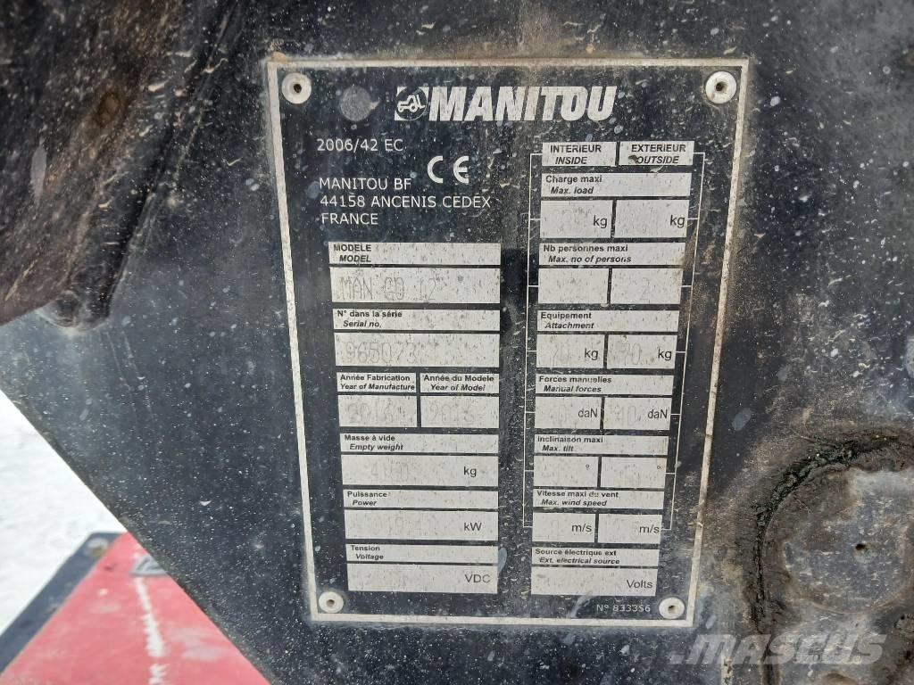 Manitou ManGo 12 Plataforma de trabajo articulada