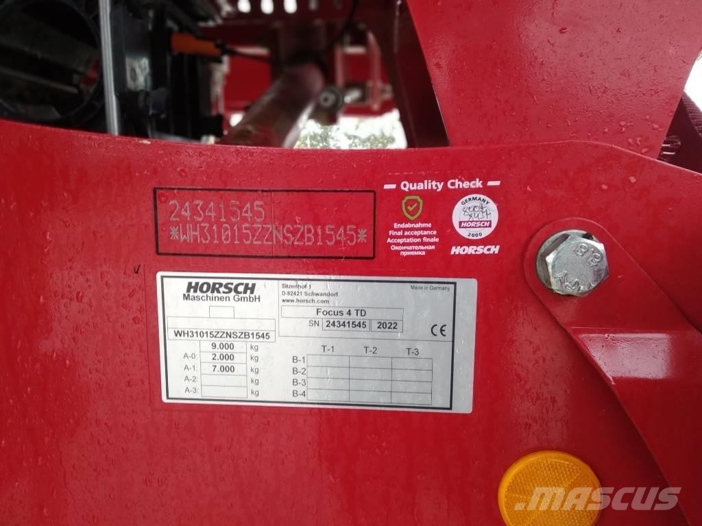 Horsch Focus 4 TD Sembradoras