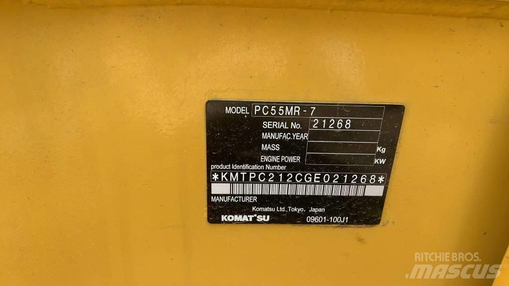 Komatsu PC 55 MR Excavadoras de cadenas