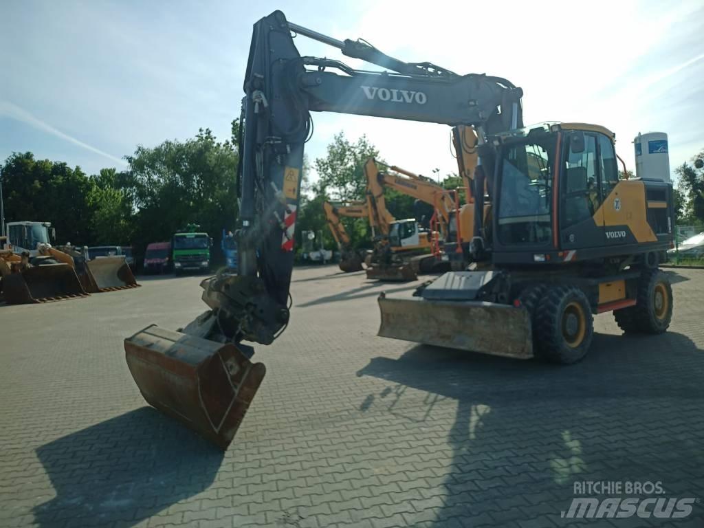 Volvo EW 180 E Excavadoras de ruedas