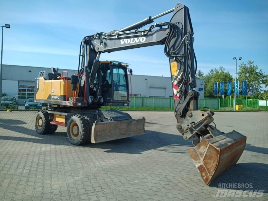 Volvo EW 180 E Excavadoras de ruedas