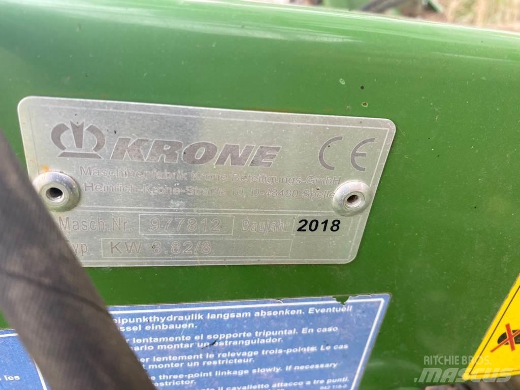 Krone KW 8.82/8 Rastrillos y henificadores