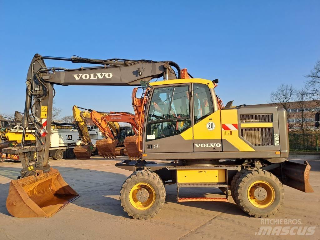 Volvo EW 160 E Excavadoras de ruedas