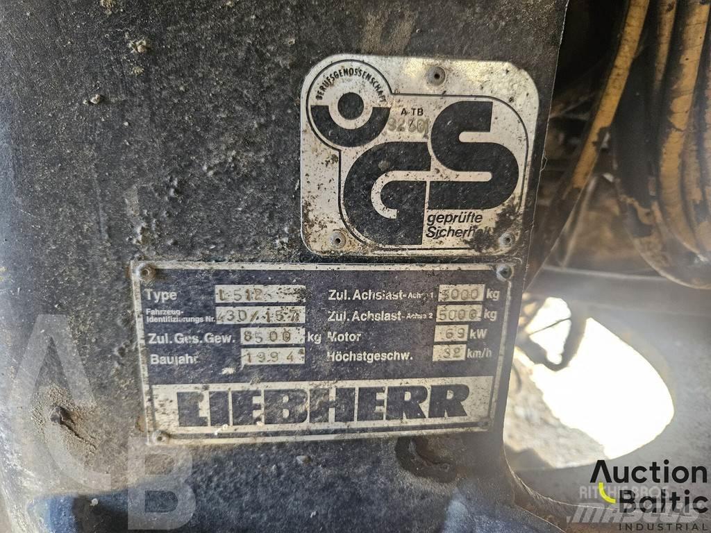 Liebherr L 512 Cargadoras sobre ruedas