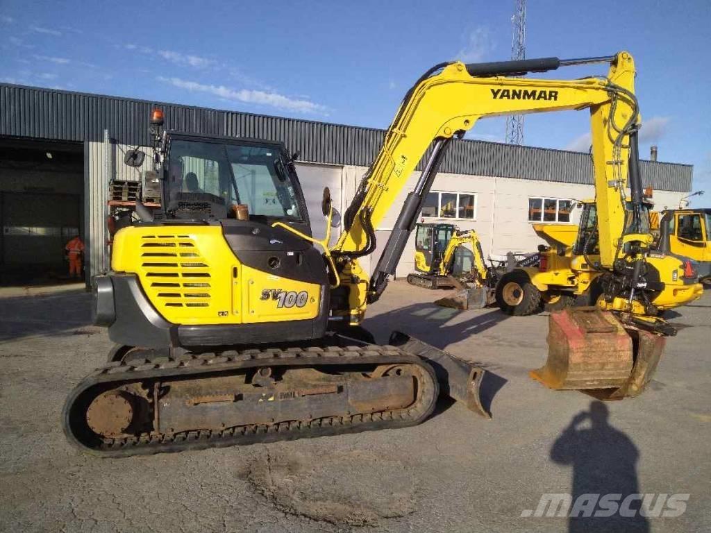 Yanmar SV 100-2A Excavadoras 7t - 12t