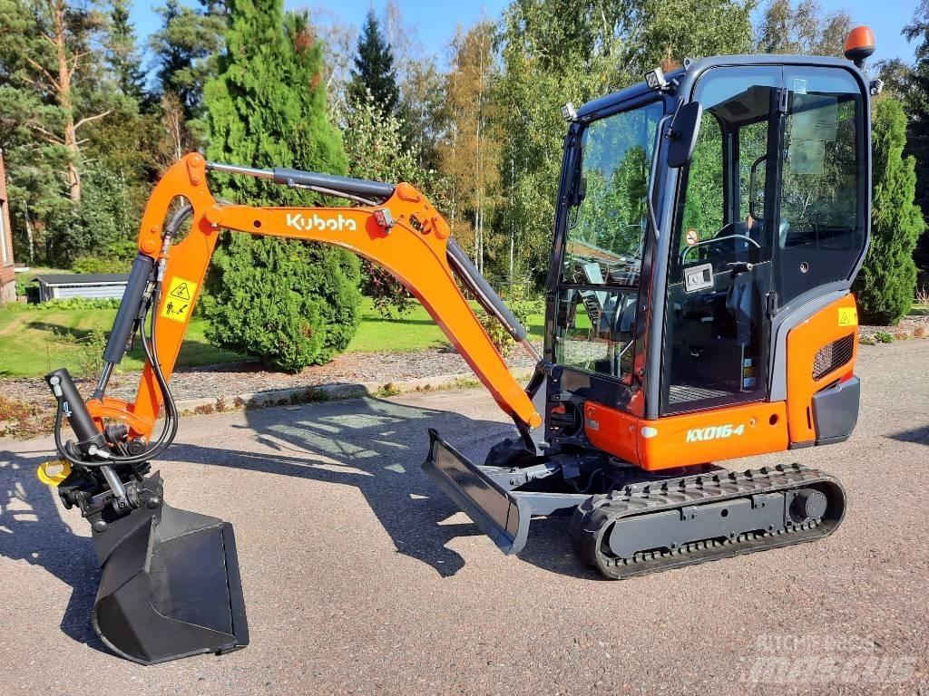 Kubota KX016-4 Mini excavadoras < 7t