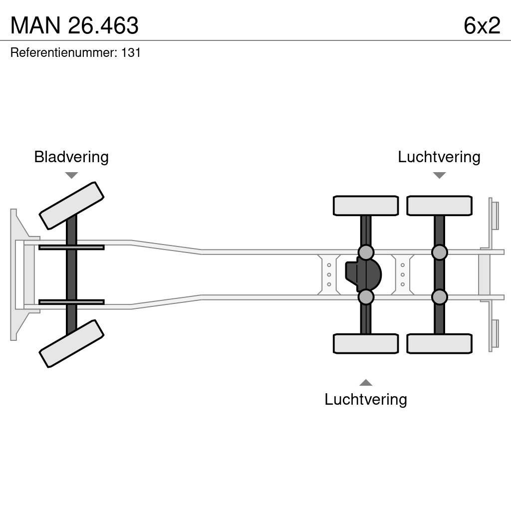 MAN 26.463 Camiones plataforma