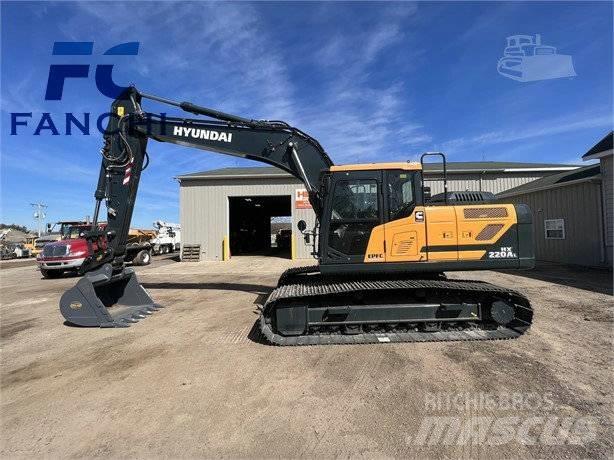 Hyundai 220lc Excavadoras de cadenas
