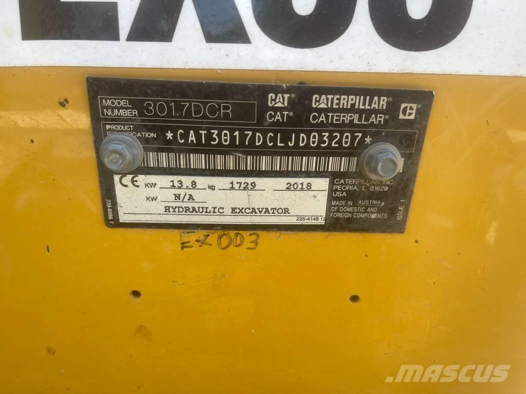 CAT 301.7 CR Mini excavadoras < 7t