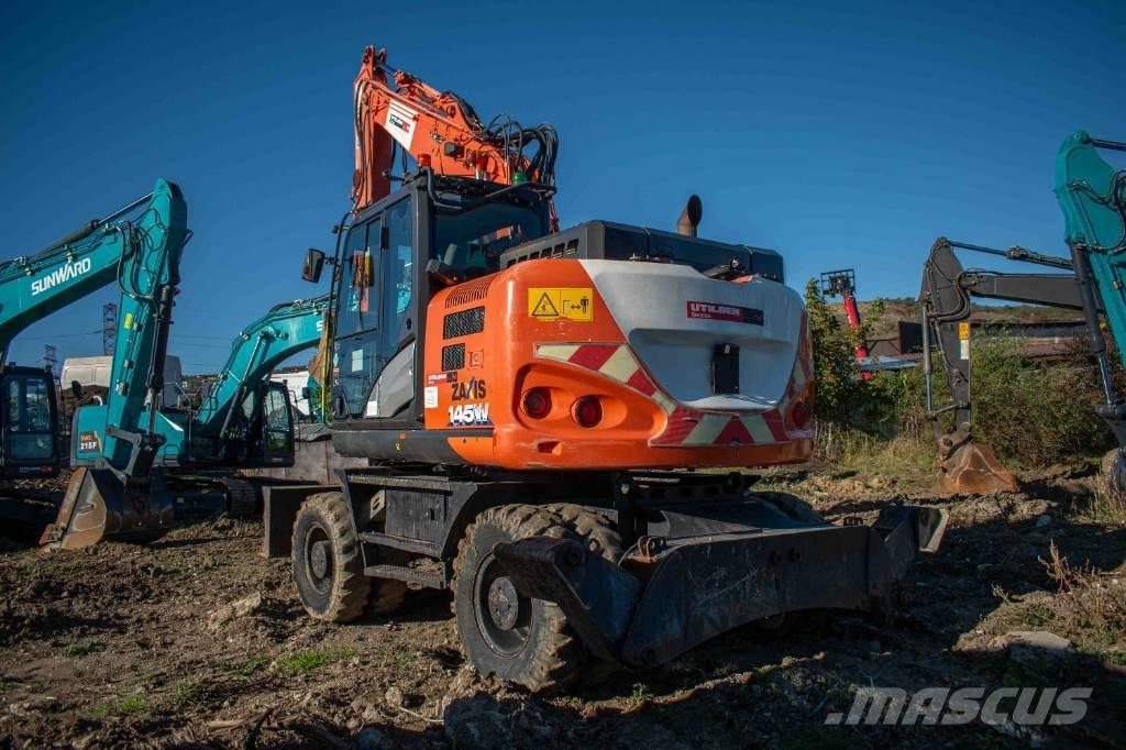  Hitach ZX 145 Excavadoras de ruedas
