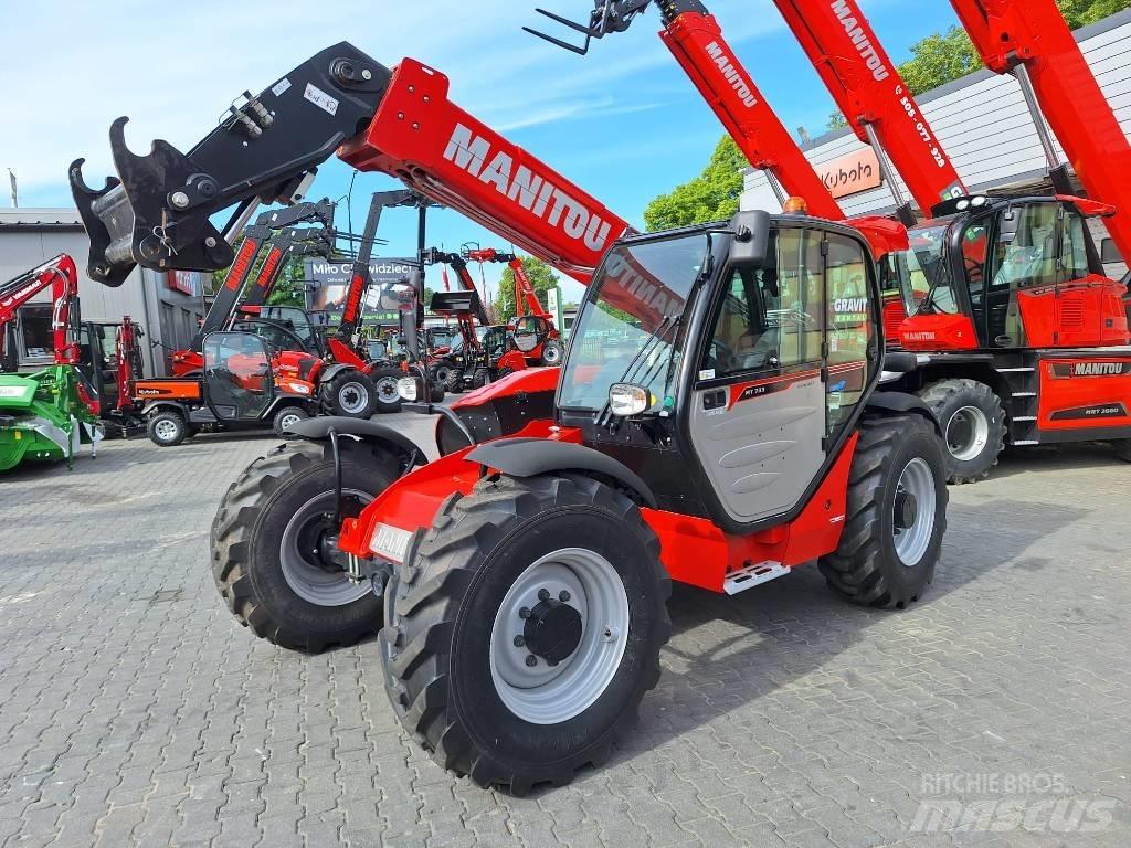 Manitou MT 733 Carretillas telescópicas