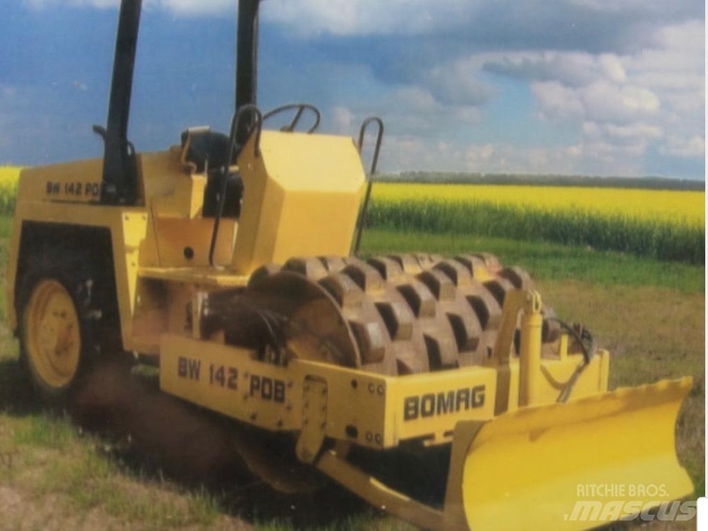 Bomag BW 142 P D B Rodillos de un solo tambor