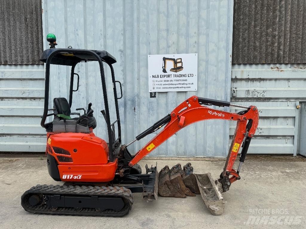 Kubota U 17 Mini excavadoras < 7t