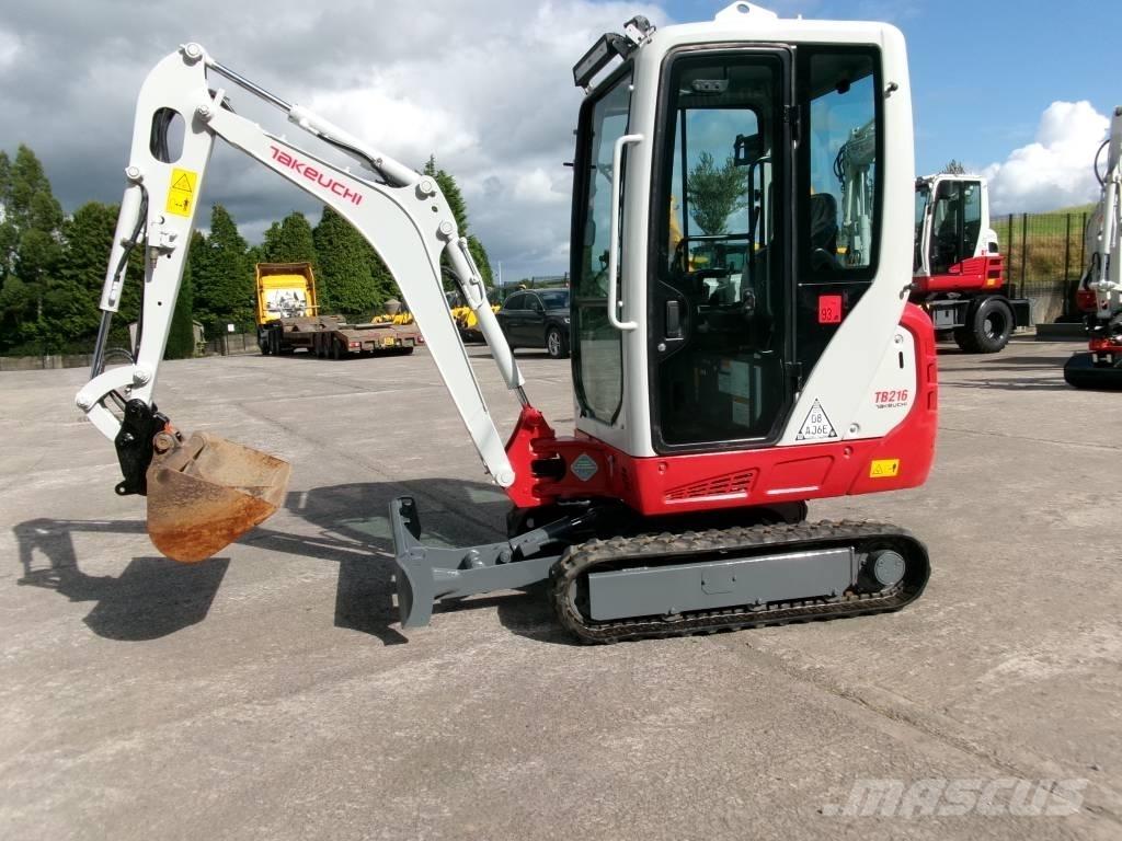Takeuchi TB 216 Mini excavadoras < 7t
