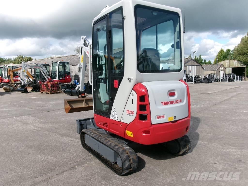Takeuchi TB 216 Mini excavadoras < 7t