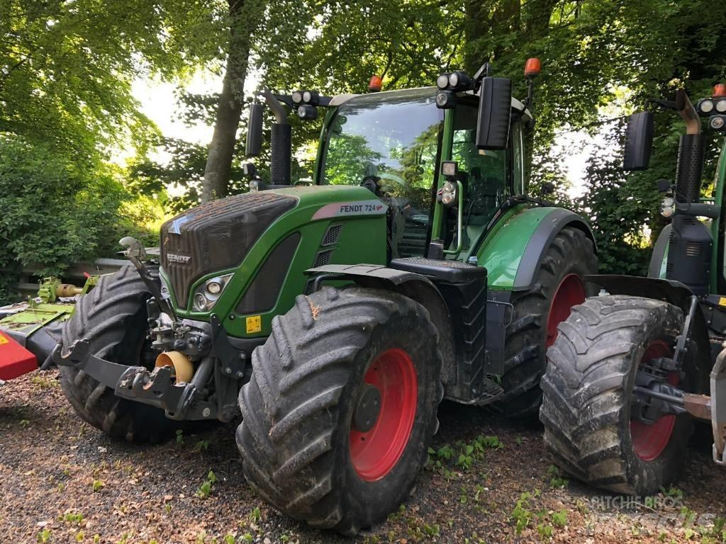 Fendt 724 Profi Plus Tractores
