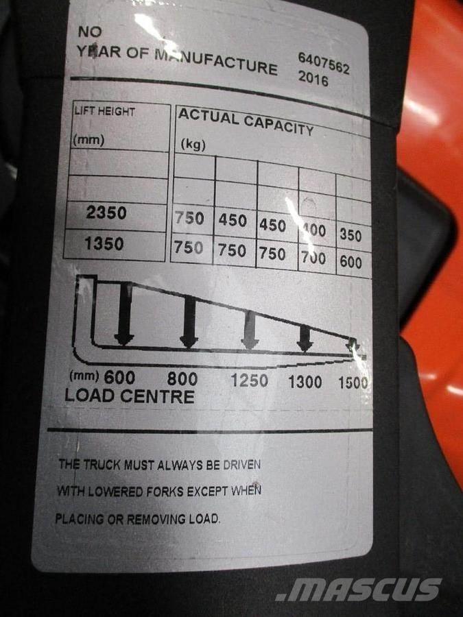 BT SPE 120 XR Manipulador de contenedores