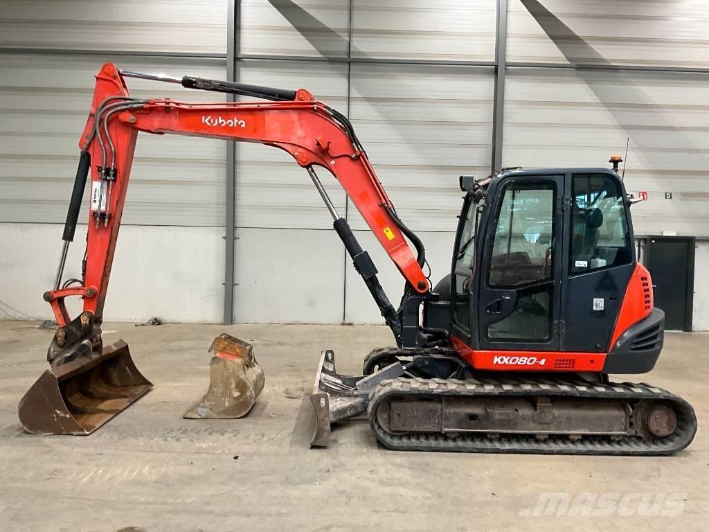 Kubota KX 080-4 Excavadoras 7t - 12t