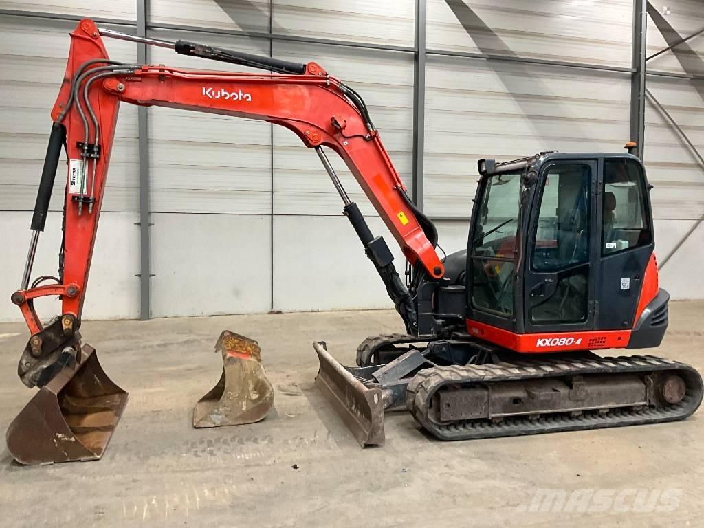 Kubota KX 080-4 Excavadoras 7t - 12t