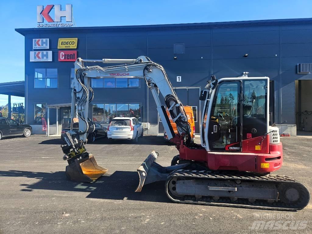 Takeuchi TB 280 FR Excavadoras 7t - 12t