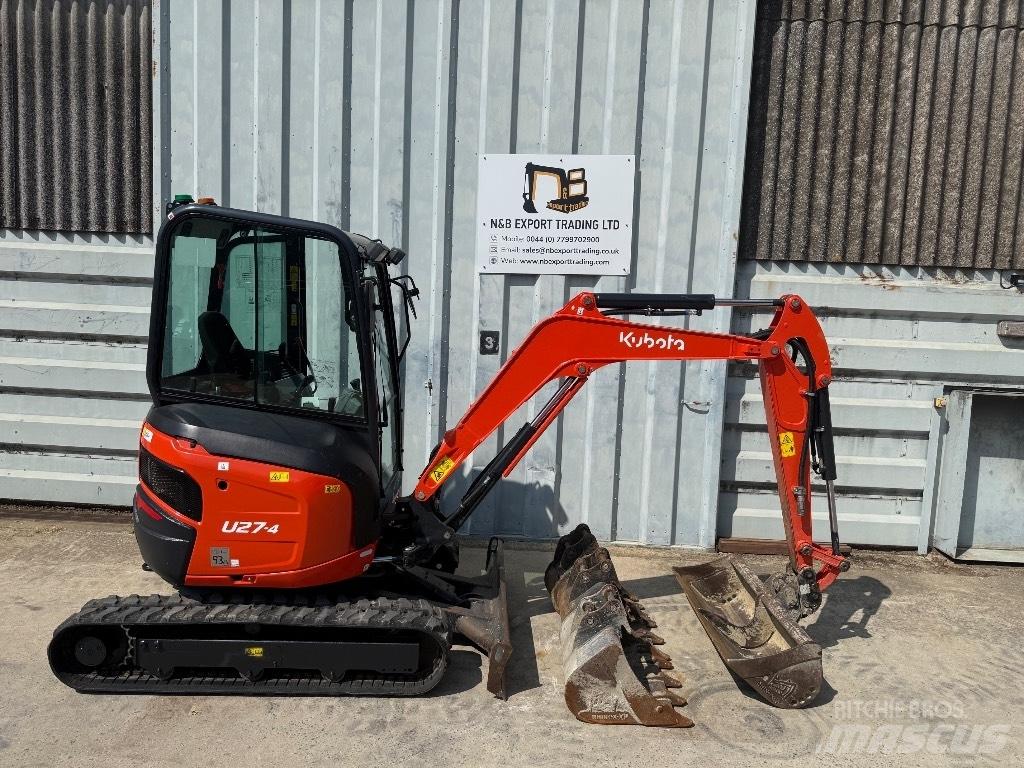 Kubota U 27 Mini excavadoras < 7t