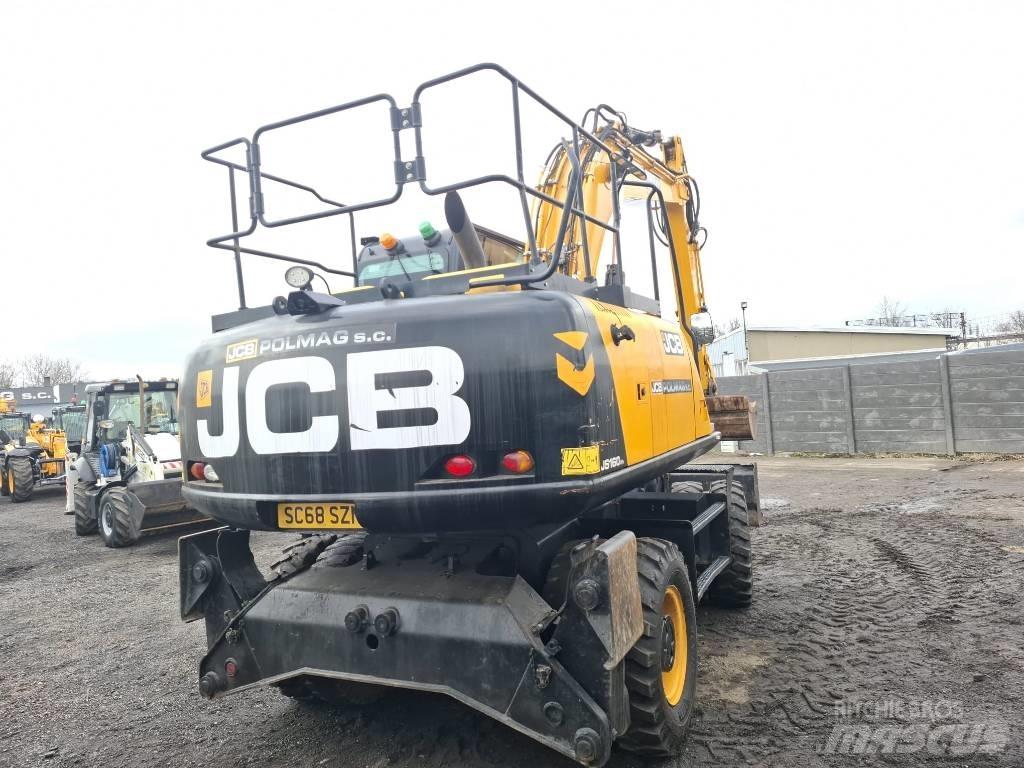 JCB JS 160 W Excavadoras de ruedas