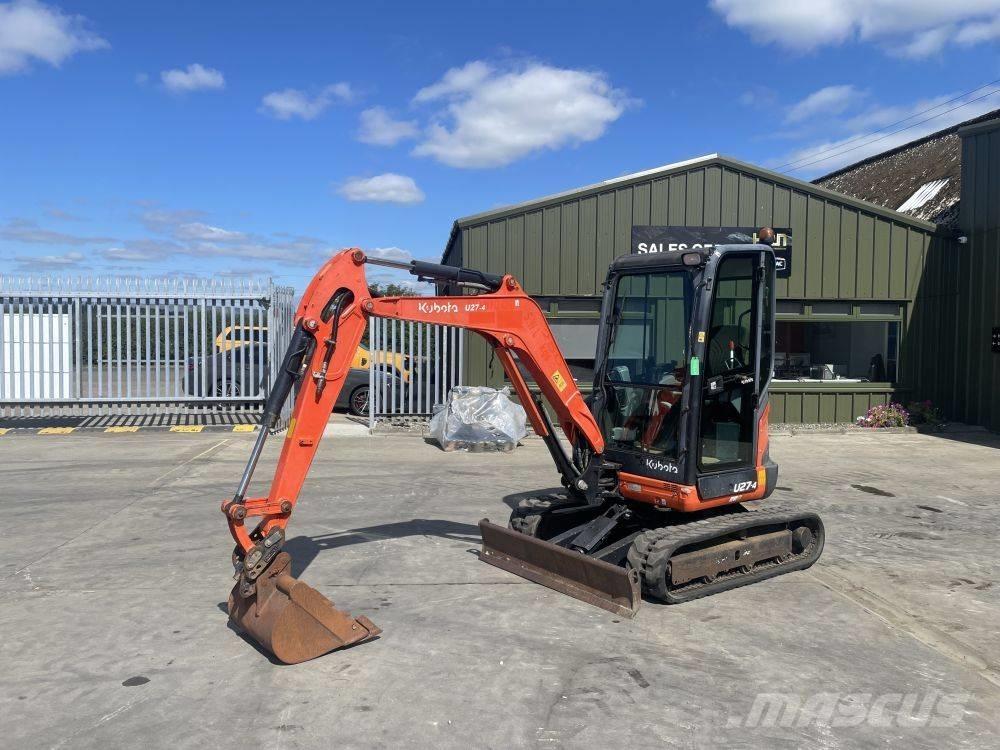 Kubota U 27-4 Mini excavadoras < 7t