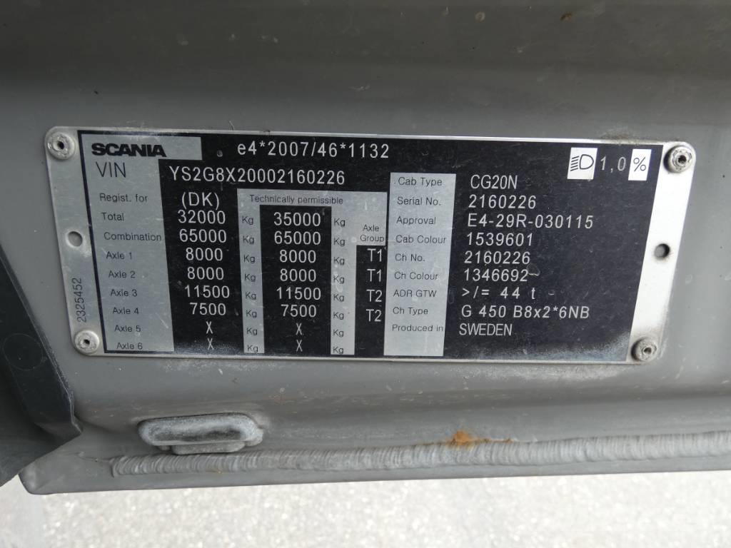Scania G 450 Camiones chasis