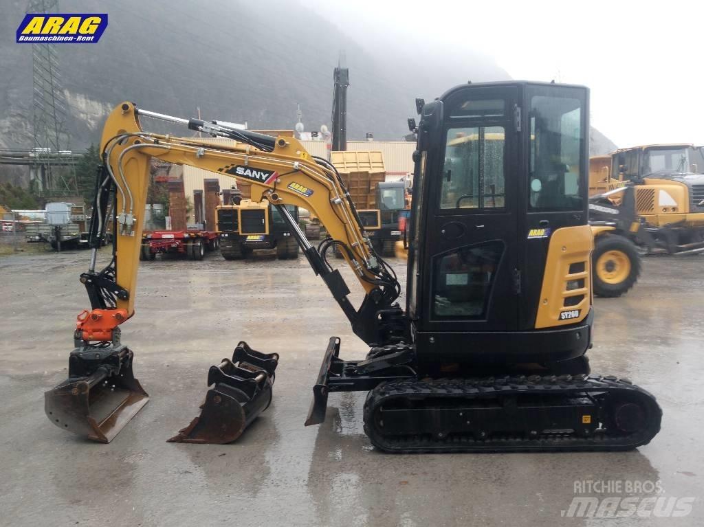 Sany SY 26 U Mini excavadoras < 7t