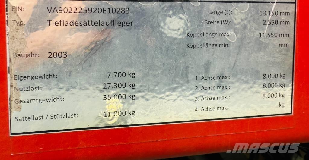 Empl Empl Semirremolques de góndola rebajada