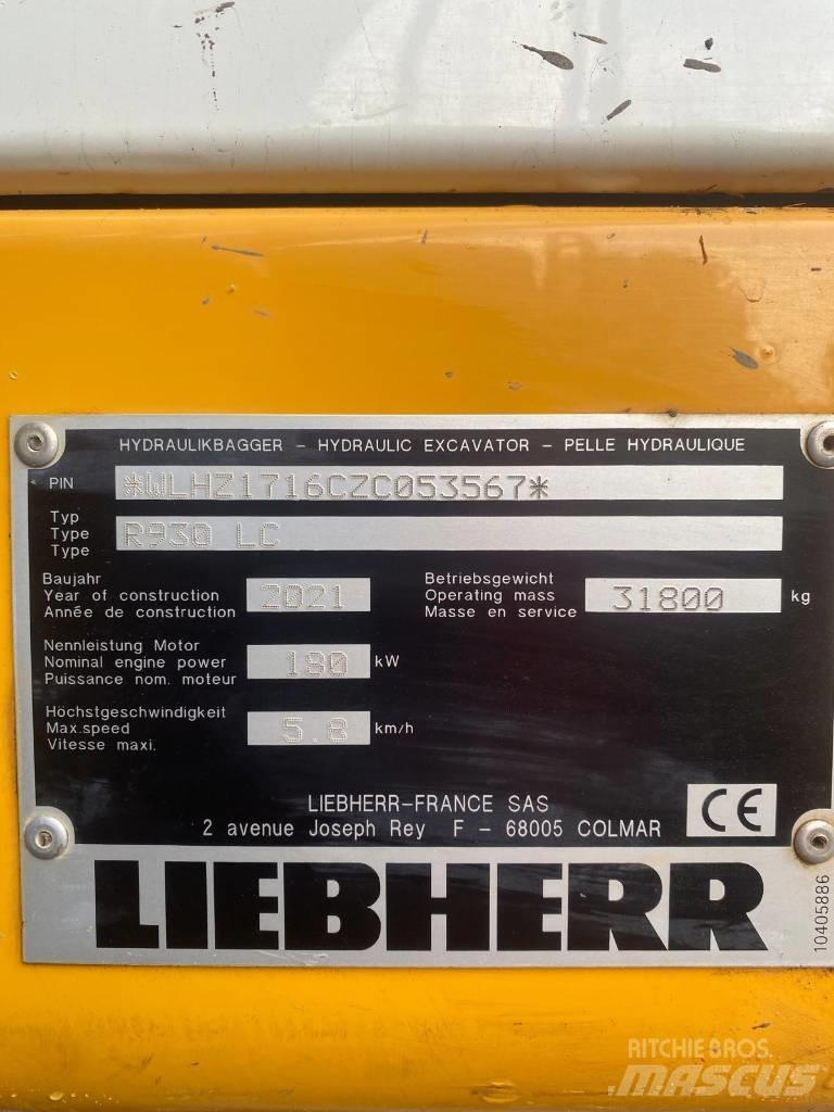 Liebherr R 930 LC Excavadoras de cadenas