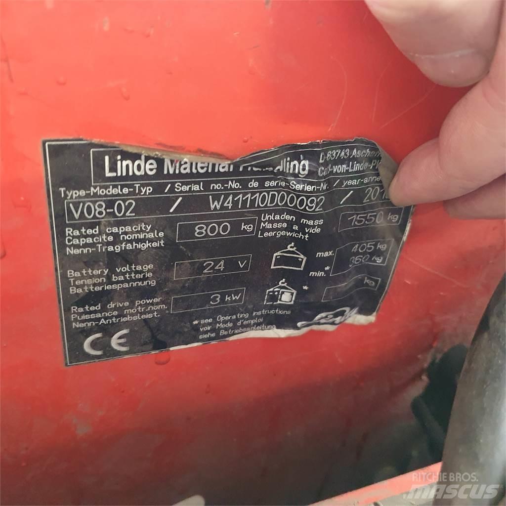 Linde V08-02 Recogepedidos de media altura