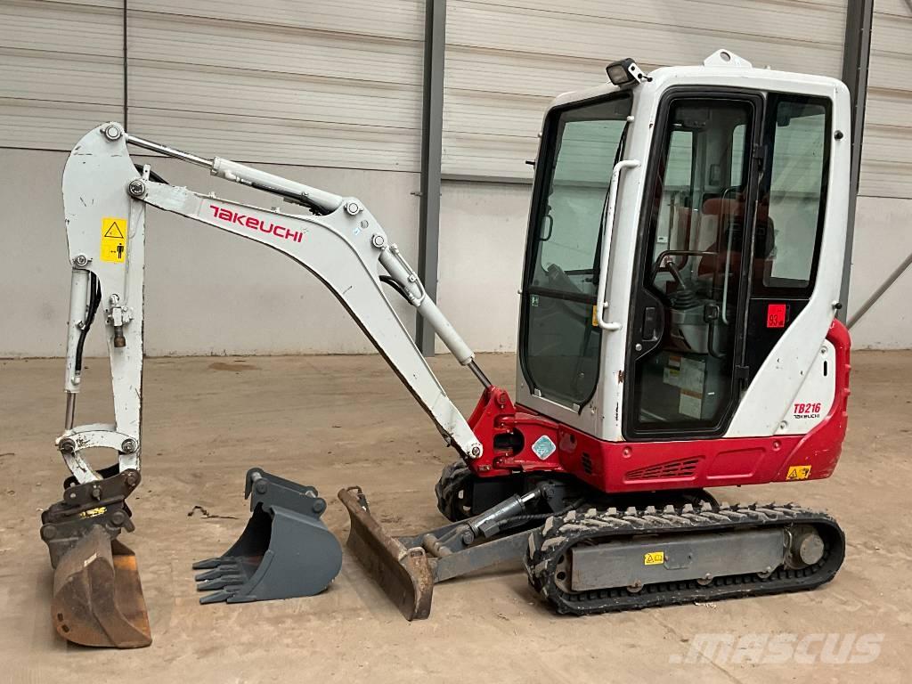 Takeuchi TB 216 Mini excavadoras < 7t