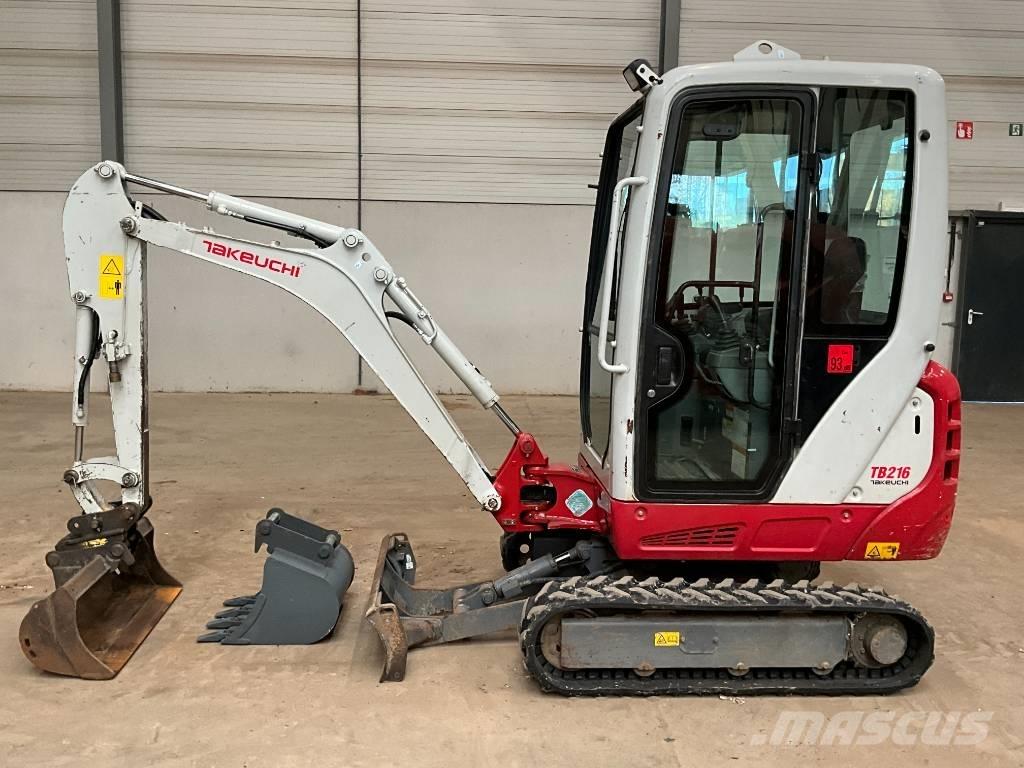 Takeuchi TB 216 Mini excavadoras < 7t