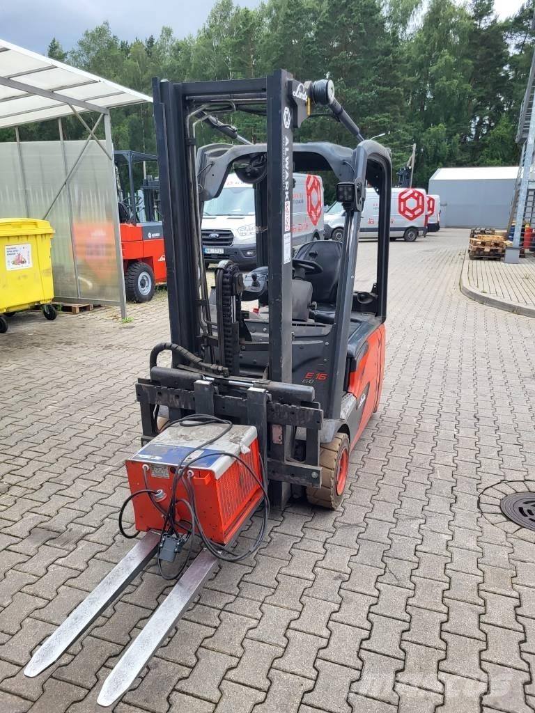 Linde E16 Carretillas de horquilla eléctrica