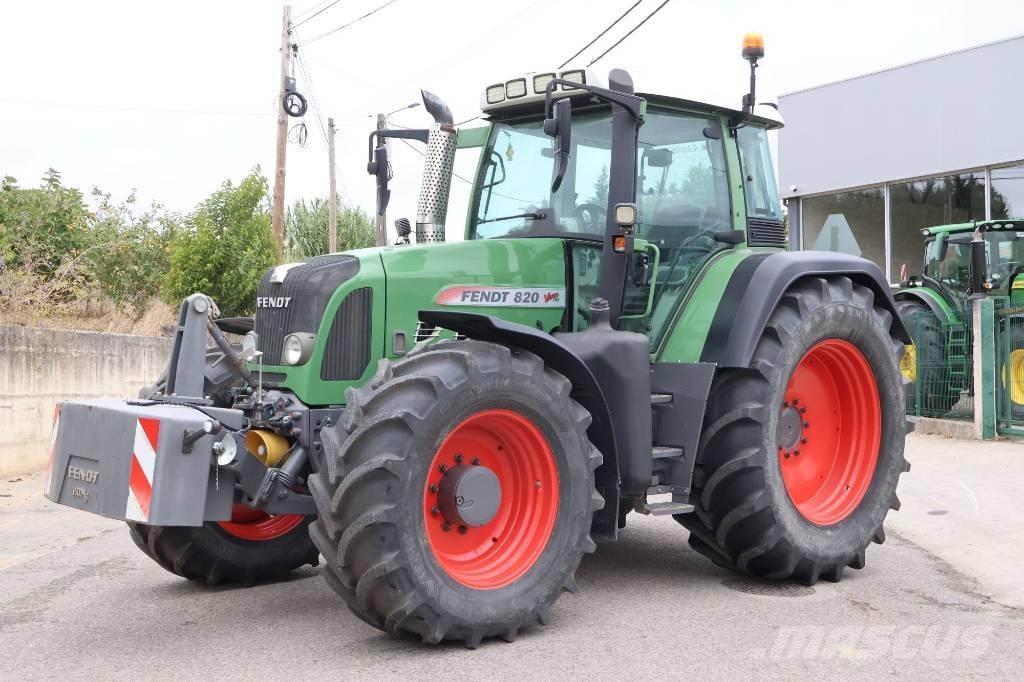 Fendt 820 Vario TMS Tractores