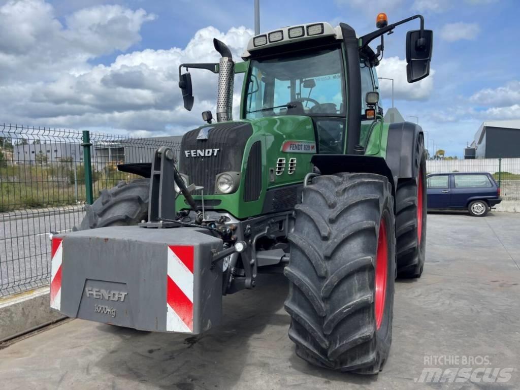 Fendt 820 Vario TMS Tractores