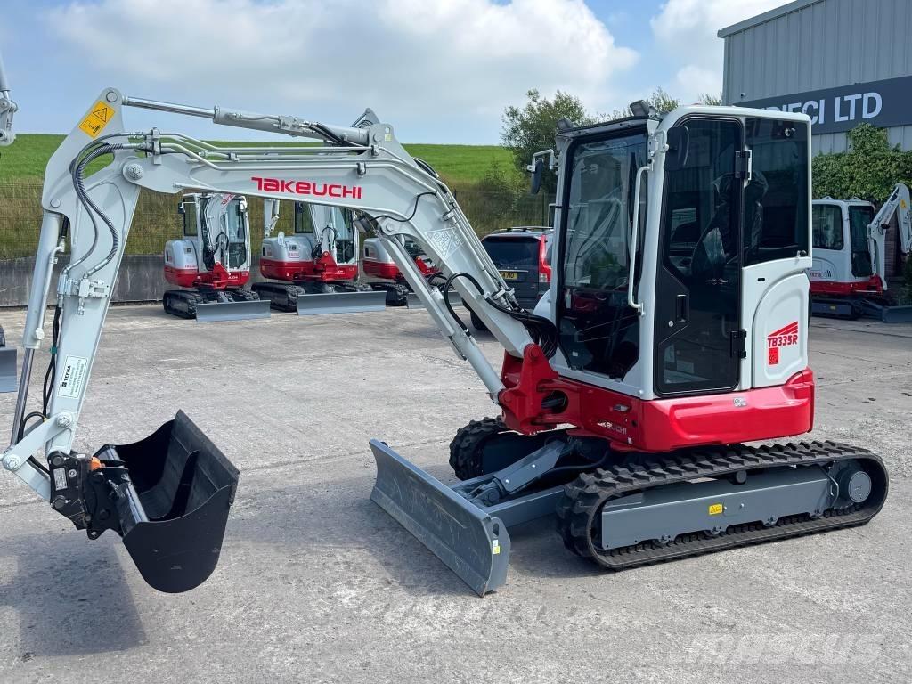 Takeuchi TB 335 R Mini excavadoras < 7t