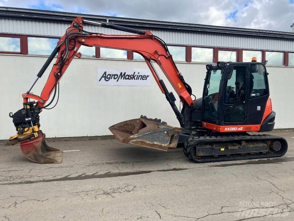 Kubota KX 080-4 Excavadoras 7t - 12t